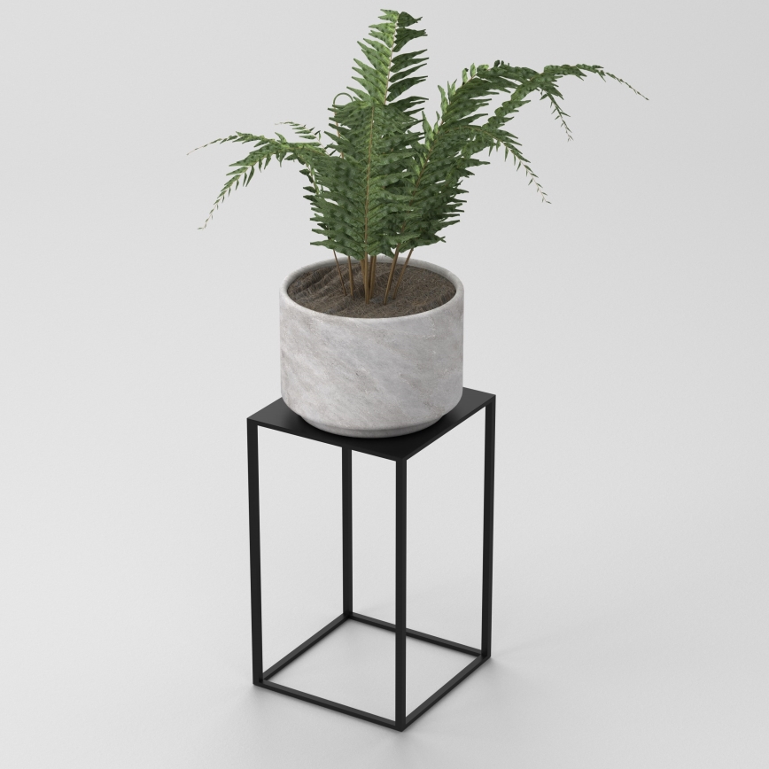 Blomsterställ 40x24 cm svart