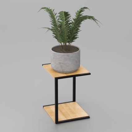 Blomsterställ 40x30x34 cm svart