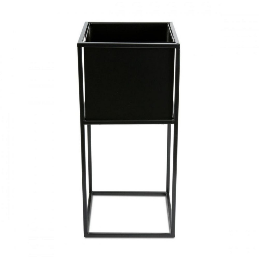 Blomsterställ 50x24 cm svart