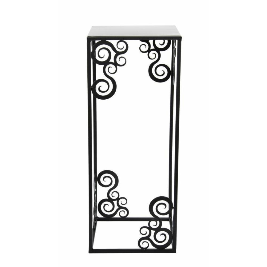 Blomsterställ 60x24 cm svart