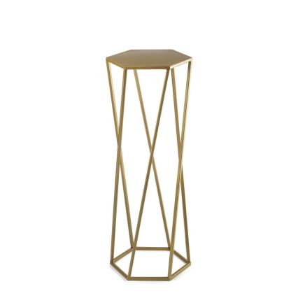 Blomsterställ 70x24 cm guld