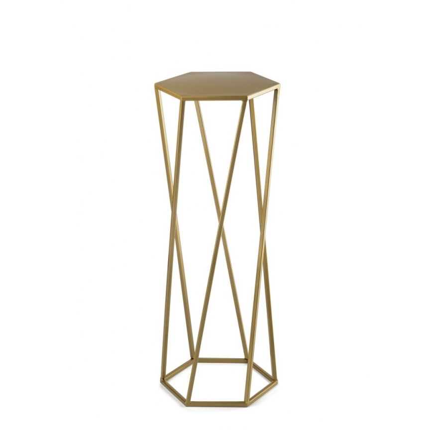 Blomsterställ 70x24 cm guld