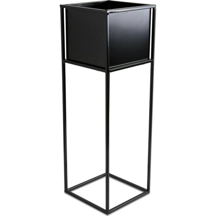 Blomsterställ 70x24 cm svart