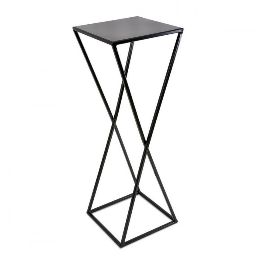 Blomsterställ 70x24 svart