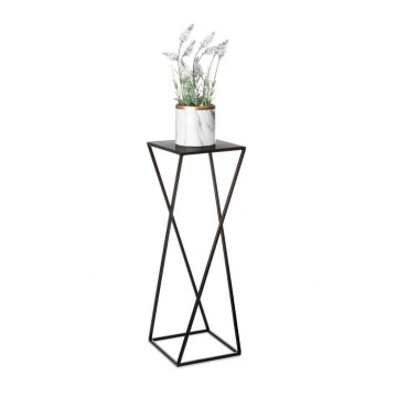 Blomsterställ 70x24 cm svart