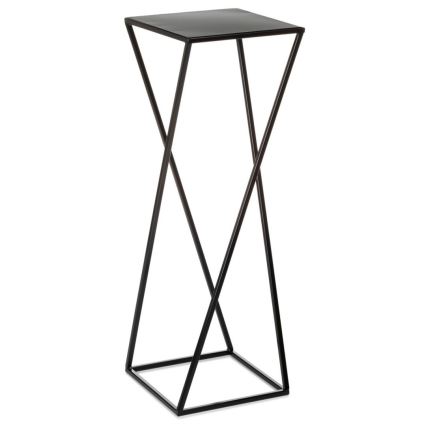 Blomsterställ 70x24 cm svart