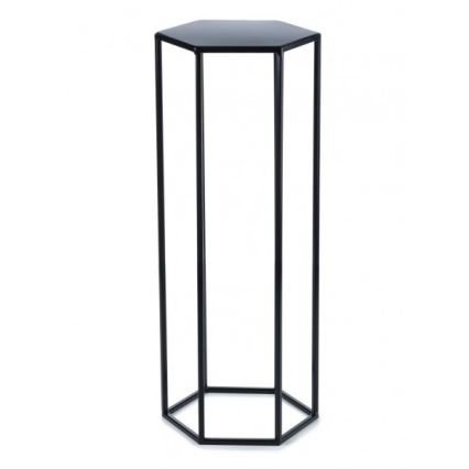 Blomsterställ 70x24 cm svart