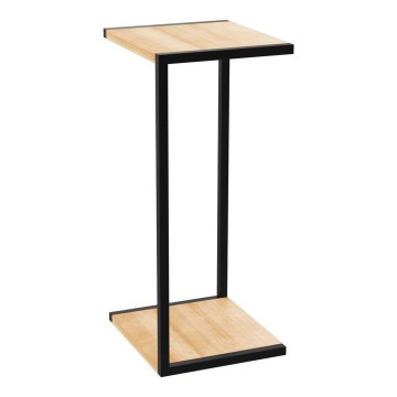 Blomsterställ 70x30x34 cm svart