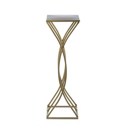 Blomsterställ 75x23 cm guld