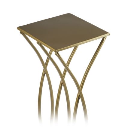 Blomsterställ 75x23 cm guld