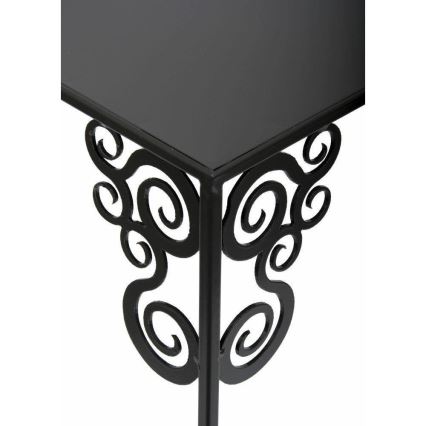 Blomsterställ 80x24 cm svart