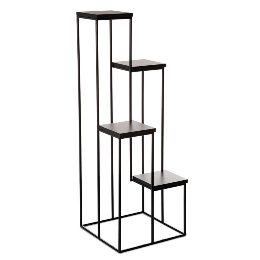 Blomsterställ KASKADA 110x40 svart