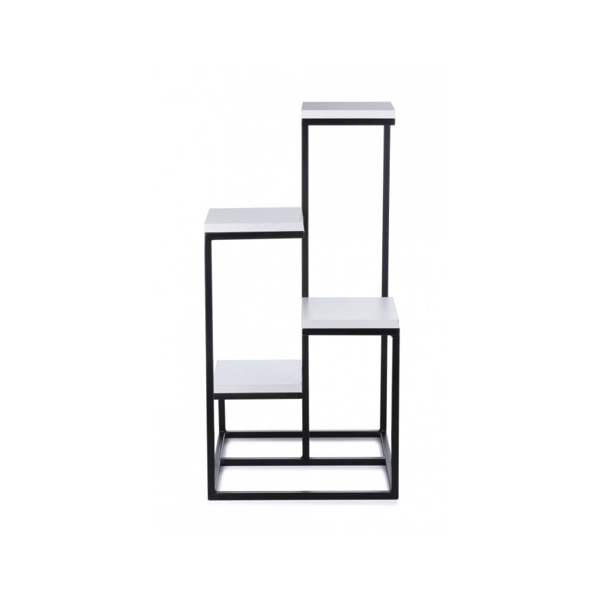 Blomsterställ KASKADA 79x40 svart/vit