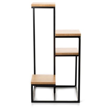 Blomsterställ KASKADA 79x40 svart/brun