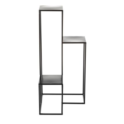 Blomsterställ KASKADA 85x40 cm svart