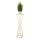 Blomsterställ LOFT 100x24 cm guld/vit