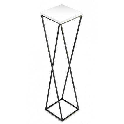 Blomsterställ LOFT 100x24 cm svart/vit