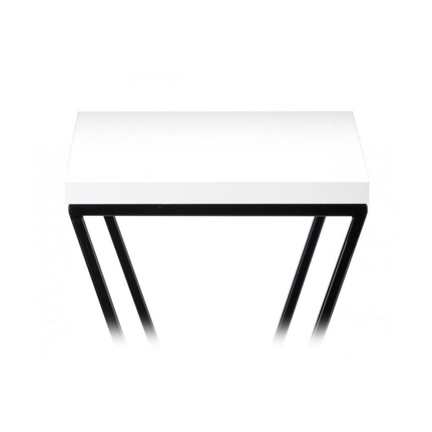 Blomsterställ LOFT 100x24 cm svart/vit