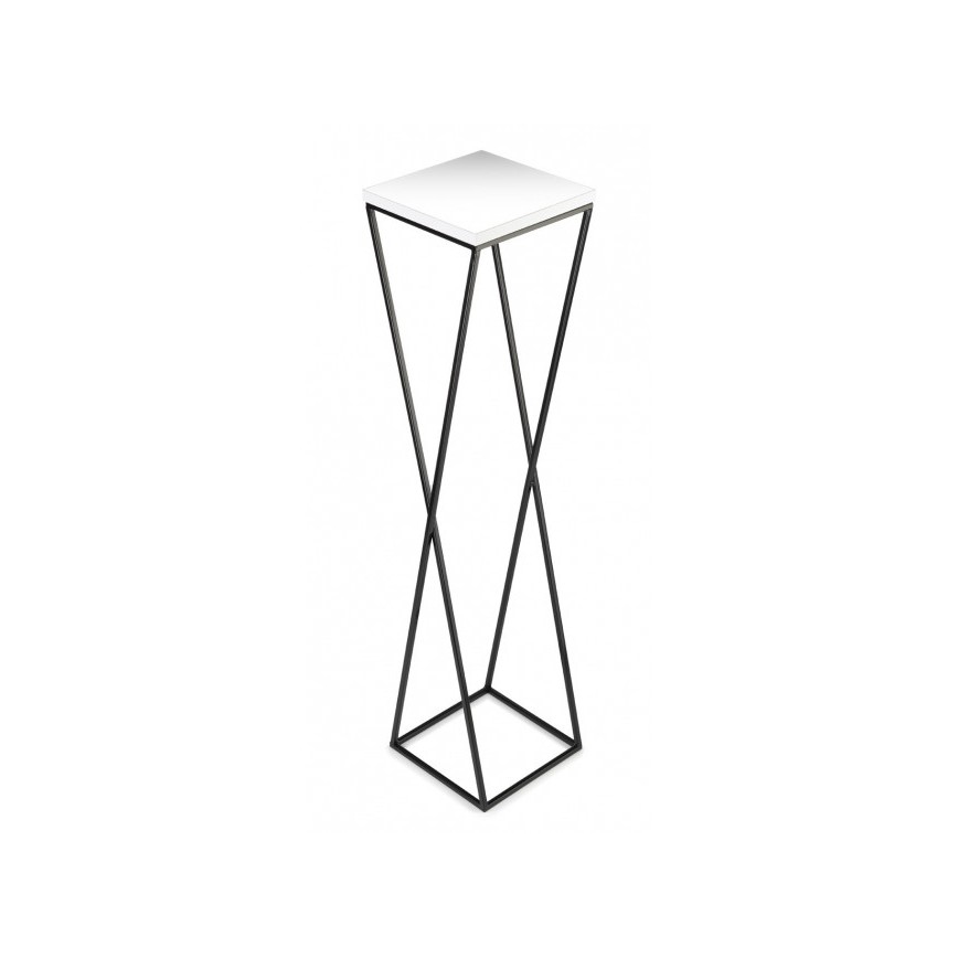 Blomsterställ LOFT 100x24 cm svart/vit