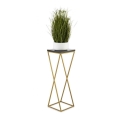 Blomsterställ LOFT 70x24 cm guld/svart