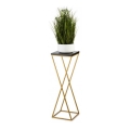 Blomsterställ LOFT 70x24 cm guld/svart
