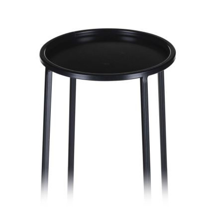 Blomsterställ LOFT 70x24 cm svart