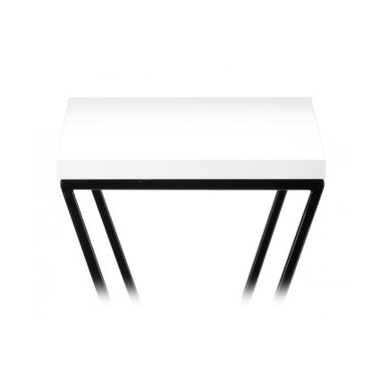 Blomsterställ LOFT 70x24 cm svart/vit