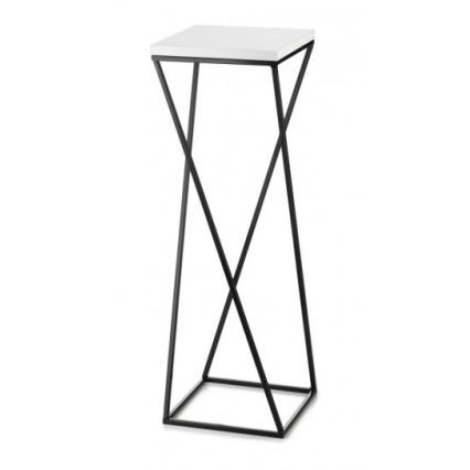 Blomsterställ LOFT 70x24 cm svart/vit