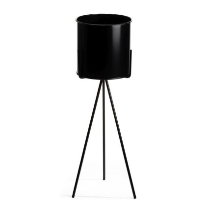 Blomsterställning TRIPOD 65x25 cm svart