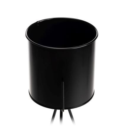 Blomsterställning TRIPOD 65x25 cm svart