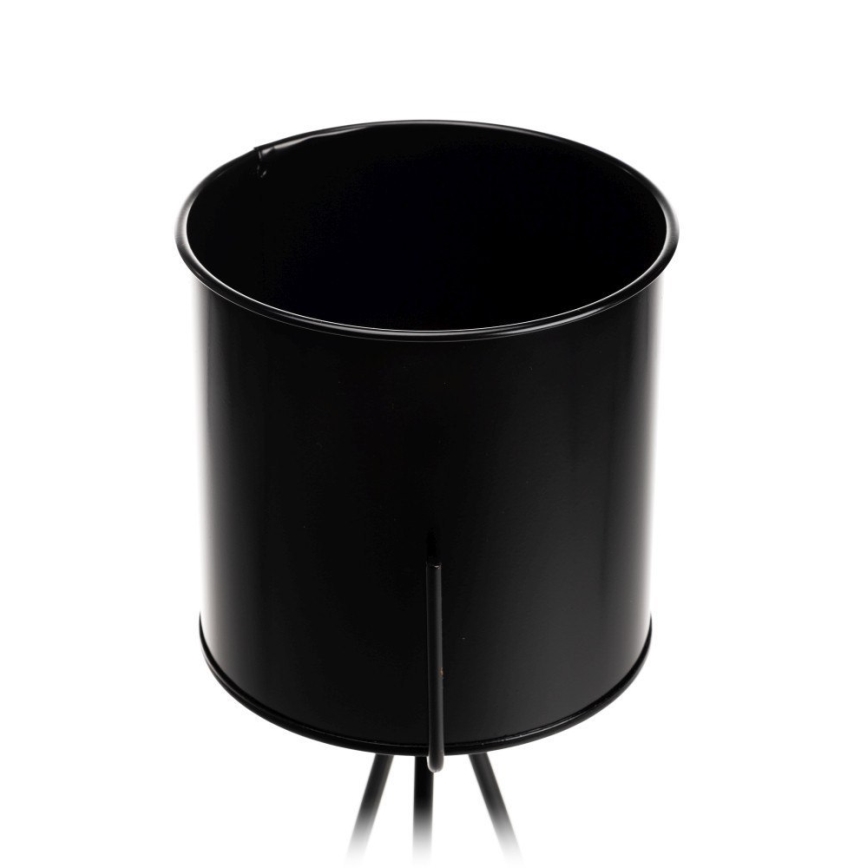 Blomsterställning TRIPOD 65x25 cm svart