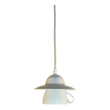Bohemia-Design - Pendellampa i porslin med sladd 1xE27/60W/230V