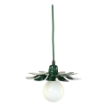 Bohemia-Design - Pendellampa med sladd 1xE27/60W/230V grön