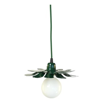 Bohemia-Design - Pendellampa med sladd 1xE27/60W/230V grön