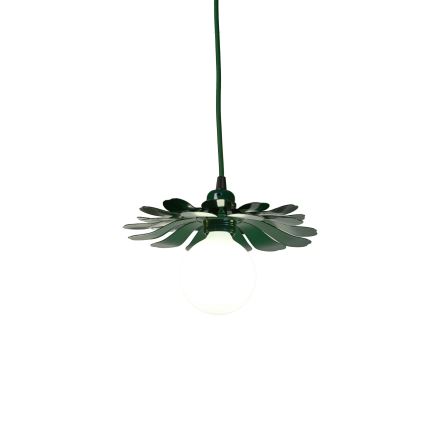 Bohemia-Design - Pendellampa med sladd 1xE27/60W/230V grön