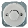 Bohemia-Design - Porslinsdimmer i retrostil, ramlös, 250V/10A, vit