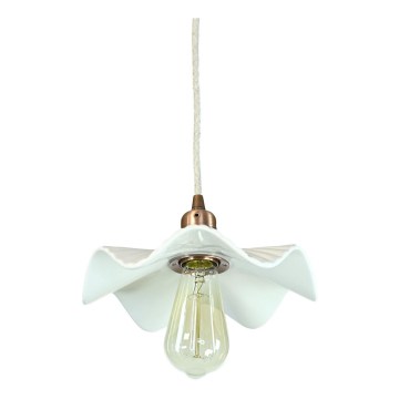 Bohemia-Design - Porslinshänglampa med sladd 1xE27/60W/230V