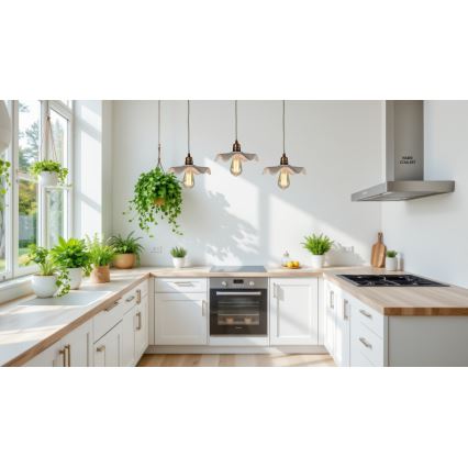 Bohemia-Design - Porslinshänglampa med sladd 1xE27/60W/230V