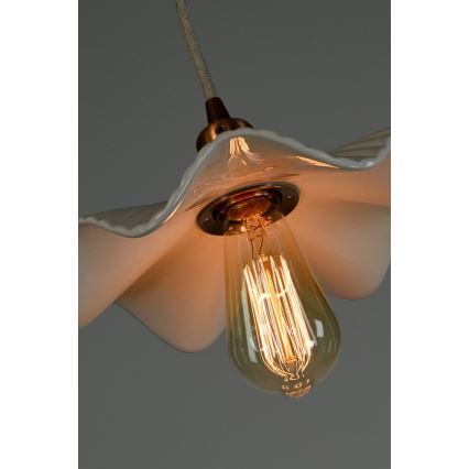 Bohemia-Design - Porslinshänglampa med sladd 1xE27/60W/230V