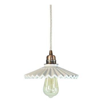 Bohemia-Design - Porslinspendel med kabel 1xE27/60W/230V