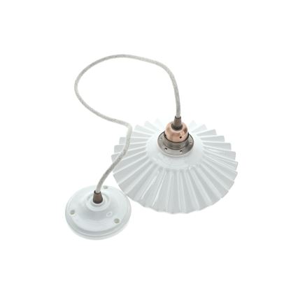 Bohemia-Design - Porslinspendel med kabel 1xE27/60W/230V
