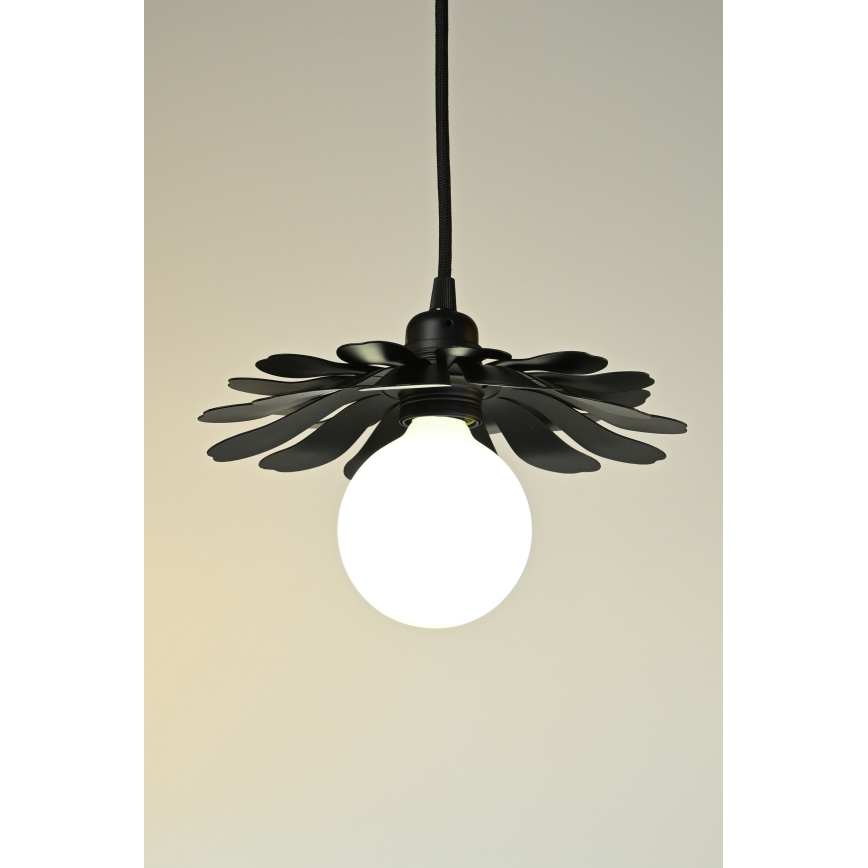 Bohemia-Design - Taklampa på kabel 1xE27/60W/230V svart