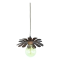 Bohemia-Design - Takpendel med kabel 1xE27/60W/230V brons