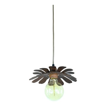 Bohemia-Design - Takpendel med kabel 1xE27/60W/230V brons