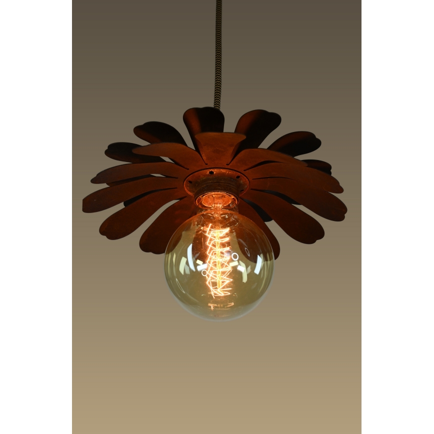 Bohemia-Design - Takpendel med kabel 1xE27/60W/230V brons