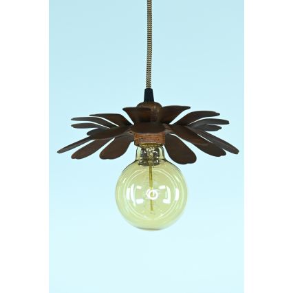 Bohemia-Design - Takpendel med kabel 1xE27/60W/230V brons