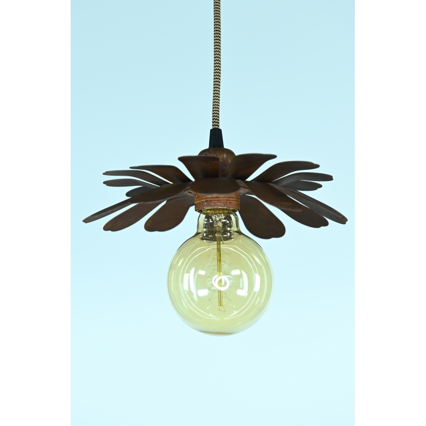 Bohemia-Design - Takpendel med kabel 1xE27/60W/230V brons