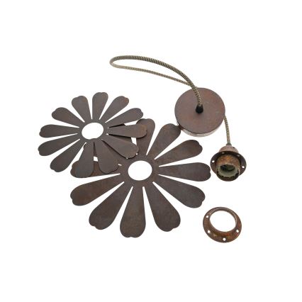 Bohemia-Design - Takpendel med kabel 1xE27/60W/230V brons