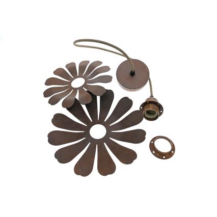 Bohemia-Design - Takpendel med kabel 1xE27/60W/230V brons