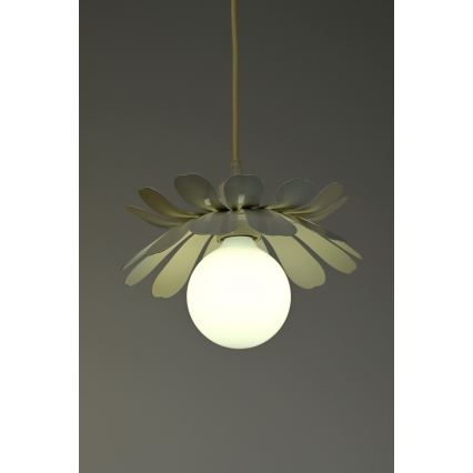 Bohemia-Design - Takpendel med kabel 1xE27/60W/230V krämfärgad